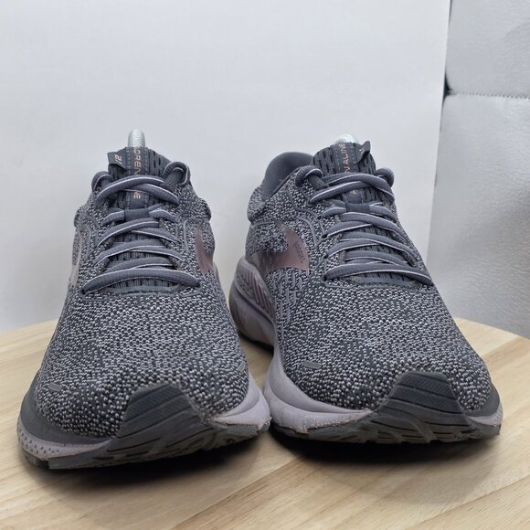 Brooks Adrenaline 21 Women's Running Shoes Gray Size 10 - Picture 2 of 9